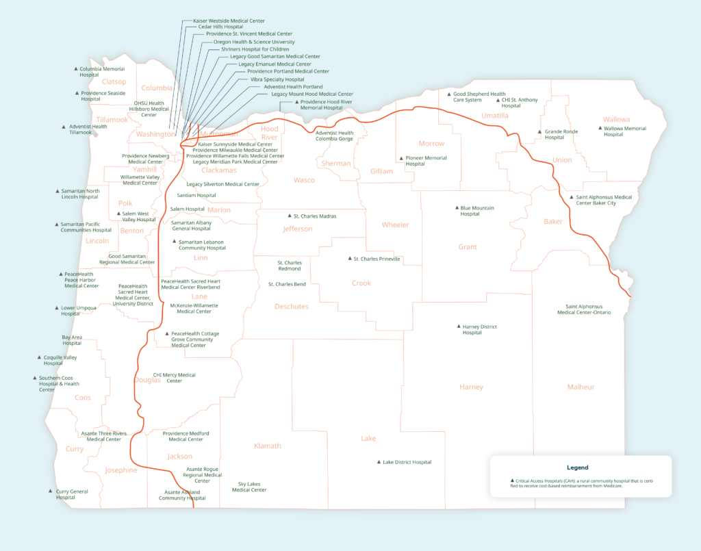 Hospitals | Supporting a Strong and Healthy Oregon